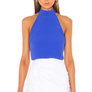 Superdown Scarlett high neck top